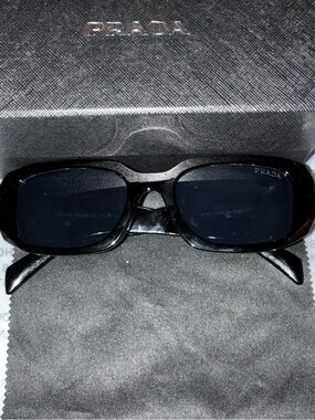Black Prada sumbole sunglasses